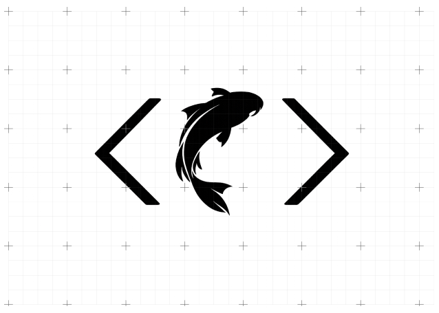 KOI mark between code brackets